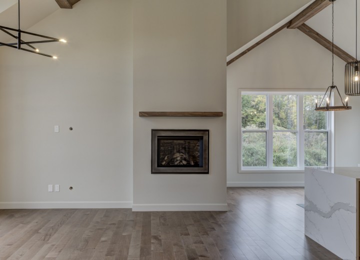 2023 Maison modèle HD Construction Arthabaska Salon Salle à manger