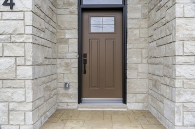 2023 Maison modèle HD Construction Arthabaska Porte d'entrée Reflec